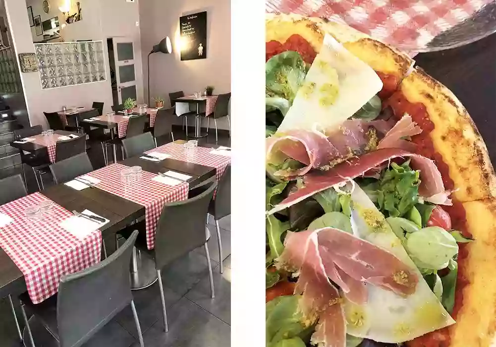 Sur une Nappes à Carreaux - Restaurant Italien Marseille - Pizzas au feu de bois